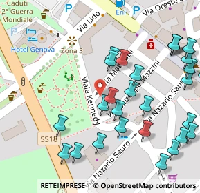 Mappa Via Giuseppe Mazzini, 87029 Scalea CS, Italia (0.07241)