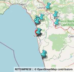 Mappa Via Giuseppe Mazzini, 87029 Scalea CS, Italia (13.054)