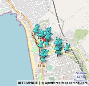 Mappa Via Marina, 87029 Scalea CS, Italia (0.2885)