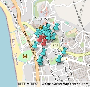 Mappa Via Marina, 87029 Scalea CS, Italia (0.1465)