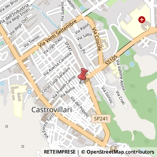 Mappa Via Roma, 7, 87012 Castrovillari, Cosenza (Calabria)
