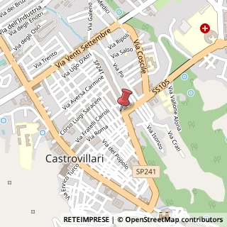 Mappa Via Roma, 107, 87012 Castrovillari, Cosenza (Calabria)