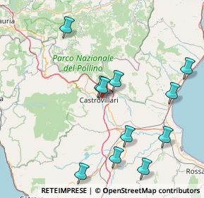 Mappa 87012 Castrovillari CS, Italia (18.88909)