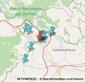 Mappa Via Don Giuseppe Bellizzi, 87012 Castrovillari CS, Italia (3.88667)