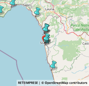 Mappa Via Carmine Manco, 87029 Scalea CS, Italia (17.63182)