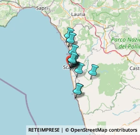 Mappa Via Carmine Manco, 87029 Scalea CS, Italia (6.25571)