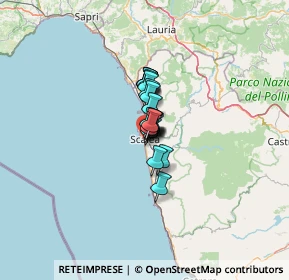 Mappa Via Carmine Manco, 87029 Scalea CS, Italia (5.607)