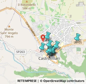 Mappa Via dei Bizantini, 87012 Castrovillari CS, Italia (0.74083)
