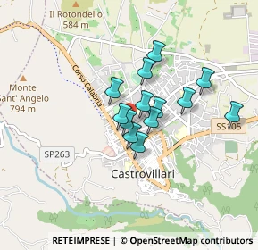 Mappa Via dell'Industria, 87012 Castrovillari CS, Italia (0.63615)