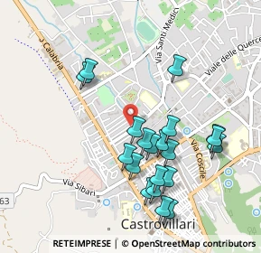 Mappa Via dell'Industria, 87012 Castrovillari CS, Italia (0.5205)