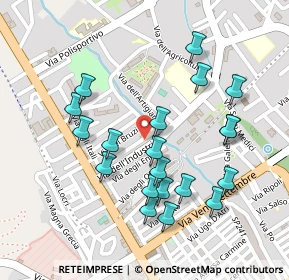 Mappa Via dell'Industria, 87012 Castrovillari CS, Italia (0.2585)