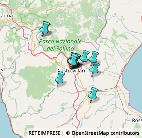 Mappa Via dell'Industria, 87012 Castrovillari CS, Italia (7.17857)