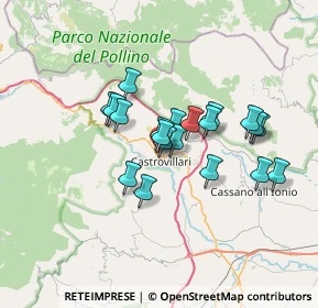 Mappa Via dell'Industria, 87012 Castrovillari CS, Italia (5.657)