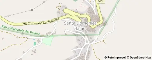 Mappa Santa Domenica Talao
