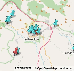 Mappa Via Cozzo dell'Orso, 87012 Castrovillari CS, Italia (4.55917)