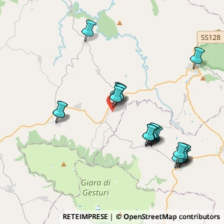 Mappa Via Sant'Ignazio, 09080 Nureci OR, Italia (4.692)