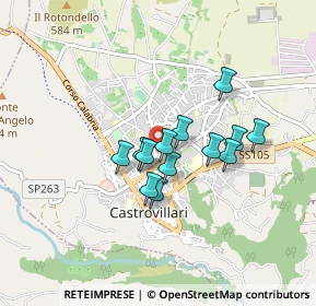 Mappa Via Ippocrate, 87012 Castrovillari CS, Italia (0.66308)