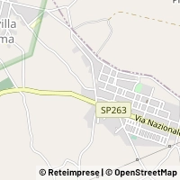 Mapa Francavilla Marittima