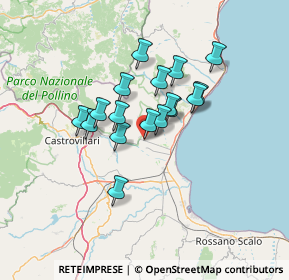 Mappa Via Caduti II Guerra, 87072 Francavilla Marittima CS, Italia (11.03941)