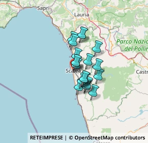 Mappa Via Birago, 87029 Scalea CS, Italia (8.634)