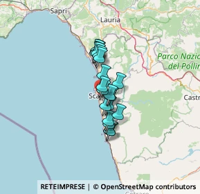 Mappa Via Birago, 87029 Scalea CS, Italia (8.861)
