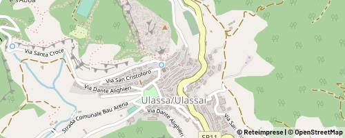 Mappa Ulassai