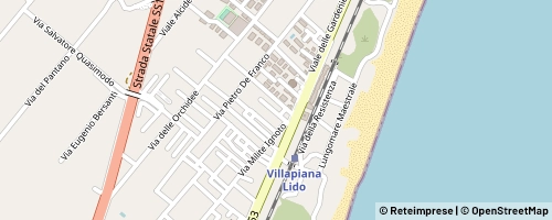 Mappa Villapiana