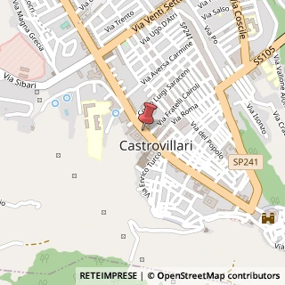 Mappa Piazza municipio, 87012 Castrovillari, Cosenza (Calabria)