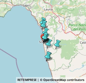 Mappa Via Ruggiero di Lauria, 87029 Scalea CS, Italia (6.38357)
