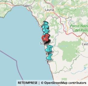 Mappa Via Ruggiero di Lauria, 87029 Scalea CS, Italia (5.59)