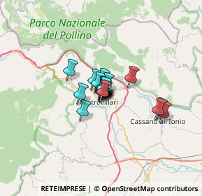 Mappa Via Rotondello, 87012 Castrovillari CS, Italia (3.075)