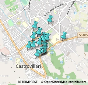 Mappa Via Rotondello, 87012 Castrovillari CS, Italia (0.2745)