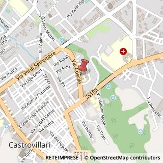 Mappa Via Coscile, 28, 87012 Castrovillari, Cosenza (Calabria)