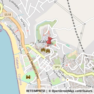 Mappa Via San Giacomo, 14, 87029 Scalea, Cosenza (Calabria)