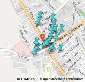 Mappa Via S. Angelo Monte, 87012 Castrovillari CS, Italia (0.163)
