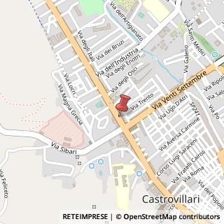 Mappa Corso Calabria, 18/20/224, 87012 Castrovillari, Cosenza (Calabria)