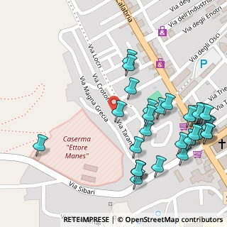 Mappa Via B. Telesio, 87012 Castrovillari CS, Italia (0.16333)