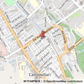 Mappa Via XX Settembre, 87012 Castrovillari CS, Italia, 87012 Castrovillari, Cosenza (Calabria)