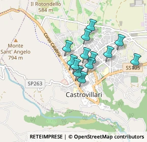 Mappa Via degli Enotri, 87012 Castrovillari CS, Italia (0.67077)