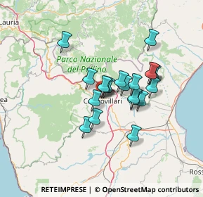 Mappa Via degli Enotri, 87012 Castrovillari CS, Italia (11.0755)