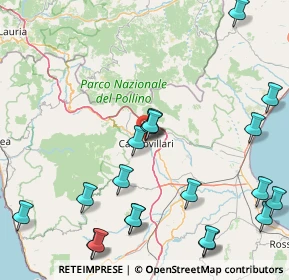 Mappa Via degli Enotri, 87012 Castrovillari CS, Italia (22.8765)