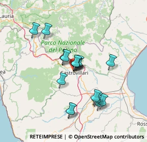 Mappa Via degli Enotri, 87012 Castrovillari CS, Italia (13.145)