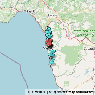 Mappa Via Municipale, 87029 Scalea CS, Italia (5.5345)