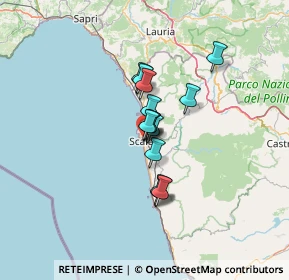Mappa Via Municipale, 87029 Scalea CS, Italia (8.87)