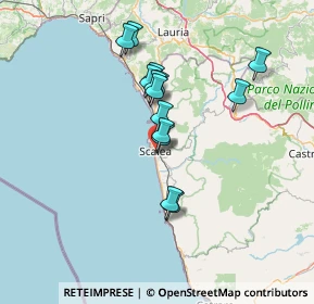 Mappa Via Tommaso Campanella, 87029 Scalea CS, Italia (12.58214)