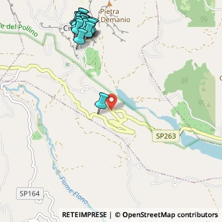 Mappa SP263, 87010 Civita CS, Italia (1.63955)