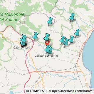 Mappa Parco Nazionale del Pollino, 87010 Civita CS, Italia (8.288)