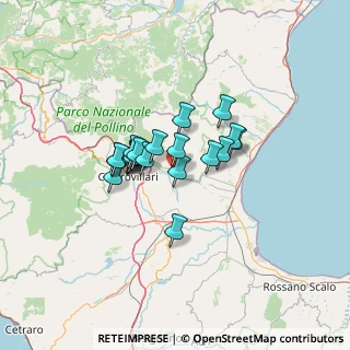 Mappa SP263, 87010 Civita CS, Italia (9.8225)