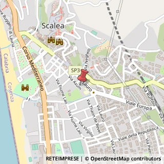 Mappa Viale Lido, 23, 87029 Scalea, Cosenza (Calabria)