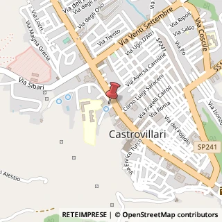 Mappa Piazza Indipendenza, 5, 87012 Castrovillari, Cosenza (Calabria)